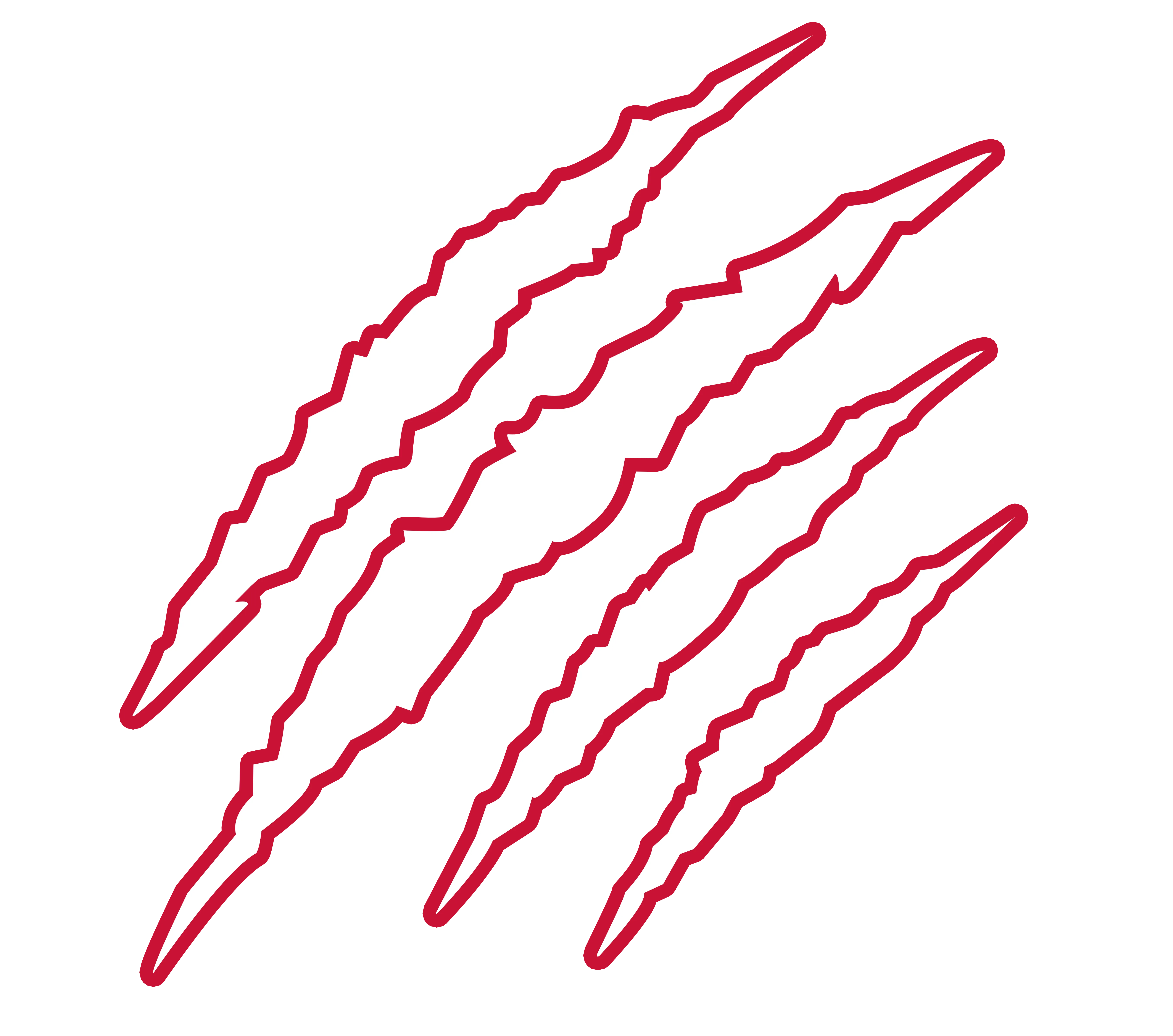 Scratch marks
