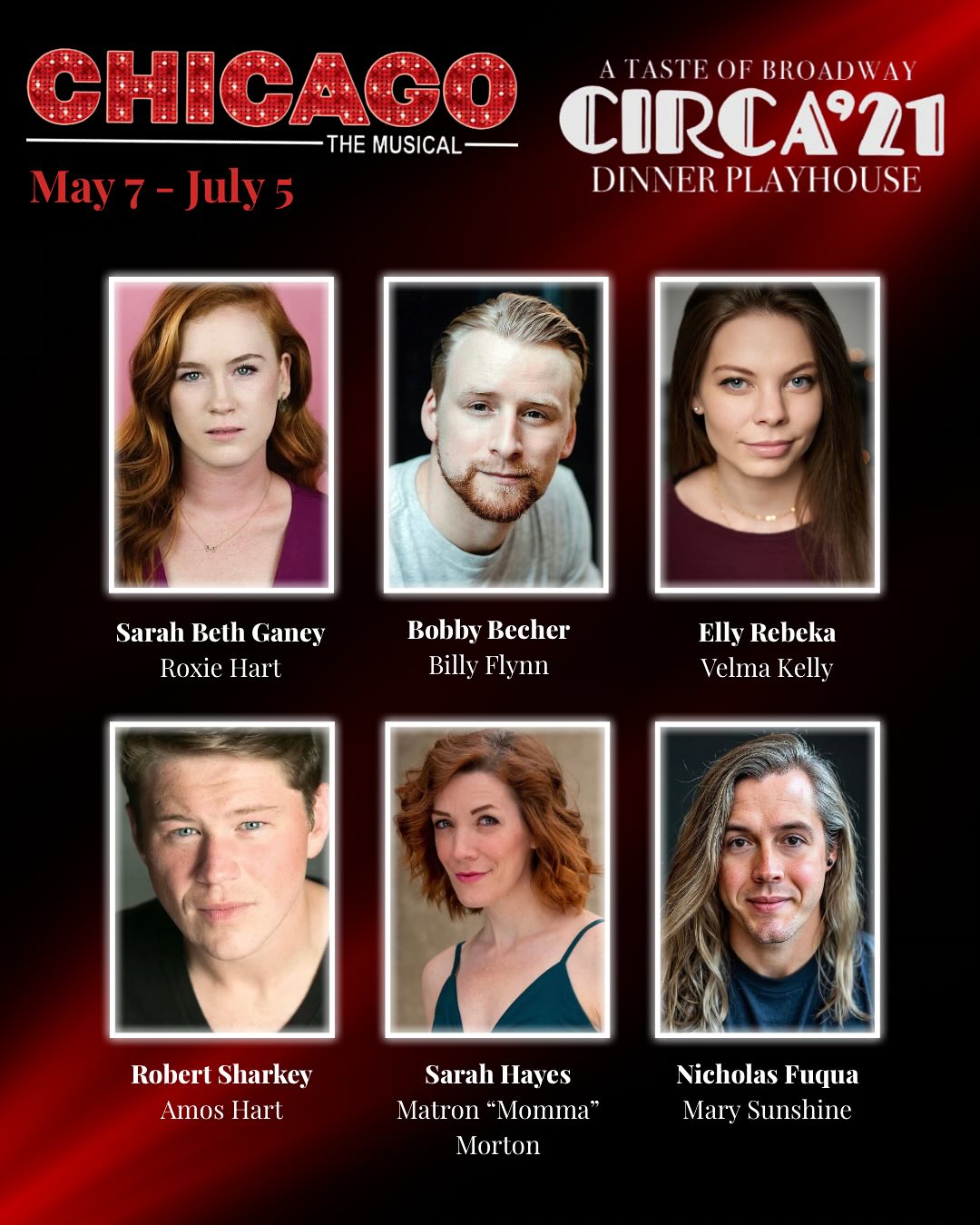 Nicholas Fuqua in Chicago The Musical