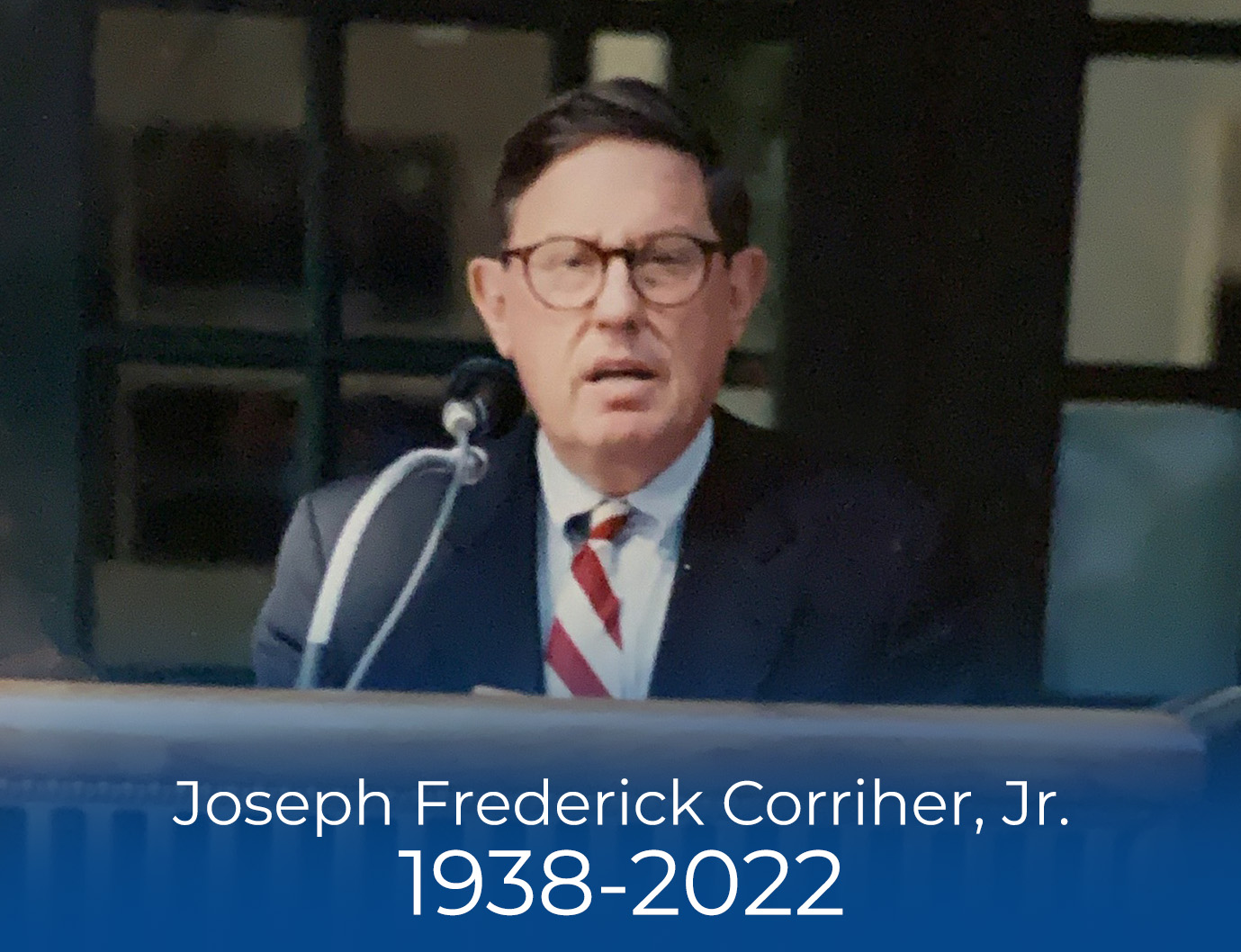 Fred Corriher, Jr. while president of Catawba College