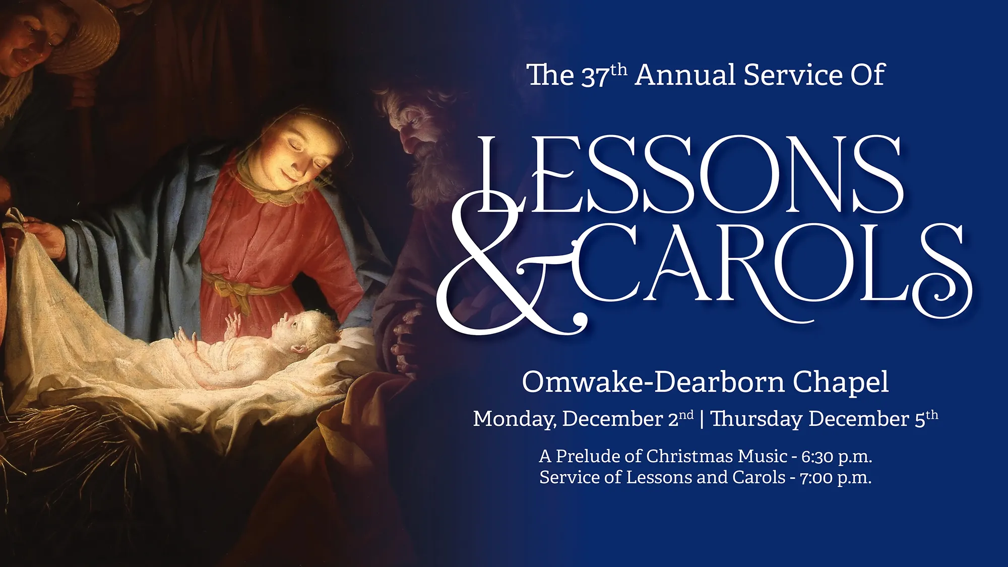 2025 Lessons & Carols