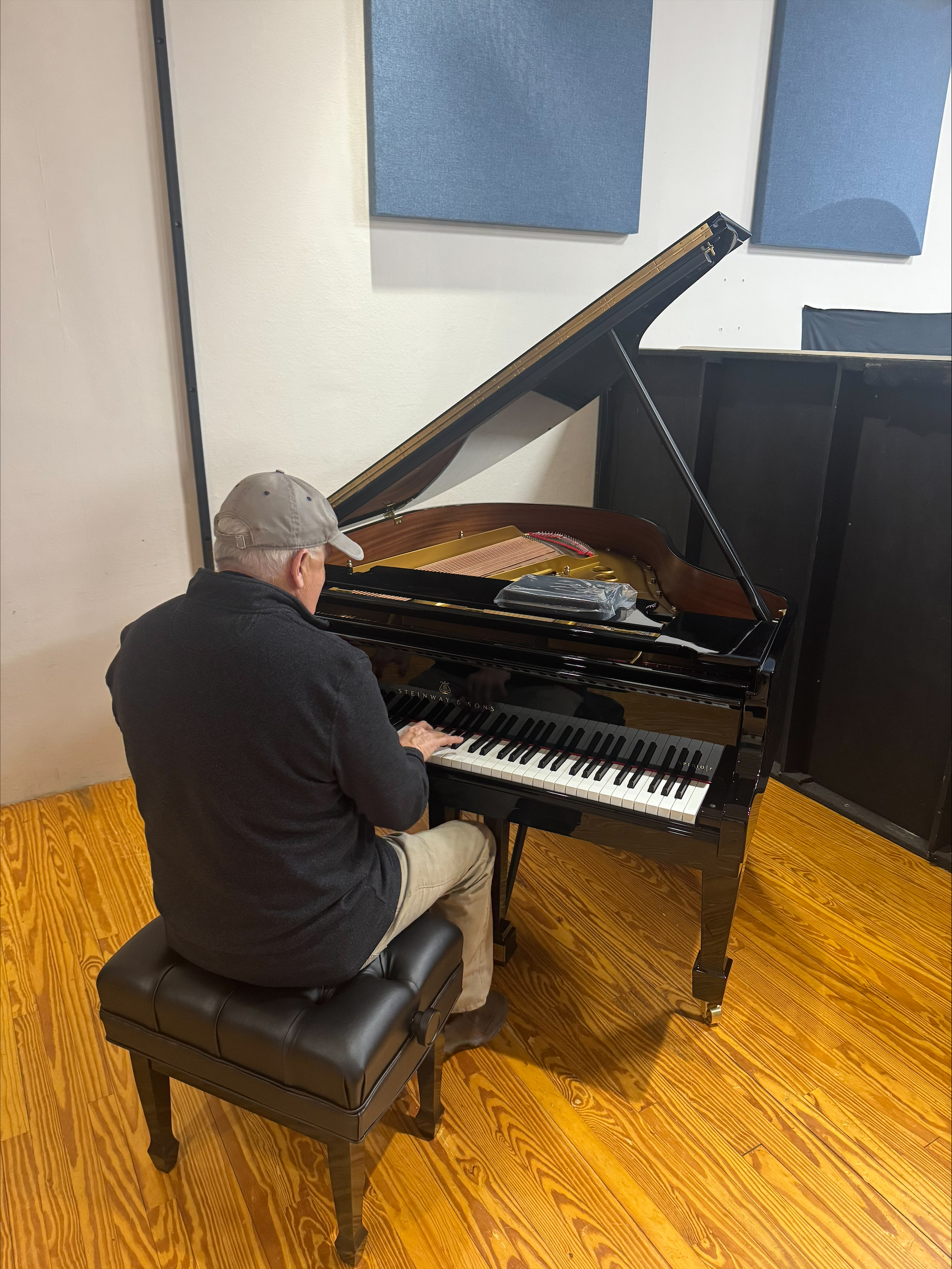 Jeff Little plays Catawba's new Steinway Spirio piano