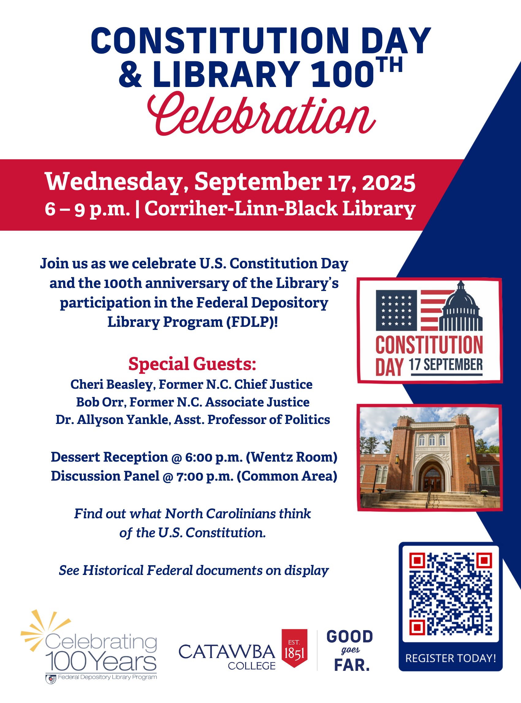 Constitution Day and Library 100th Celebration