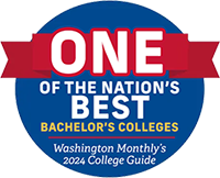 One of the Best Bachelor's Colleges by Washington Monthly's Annual College Guide