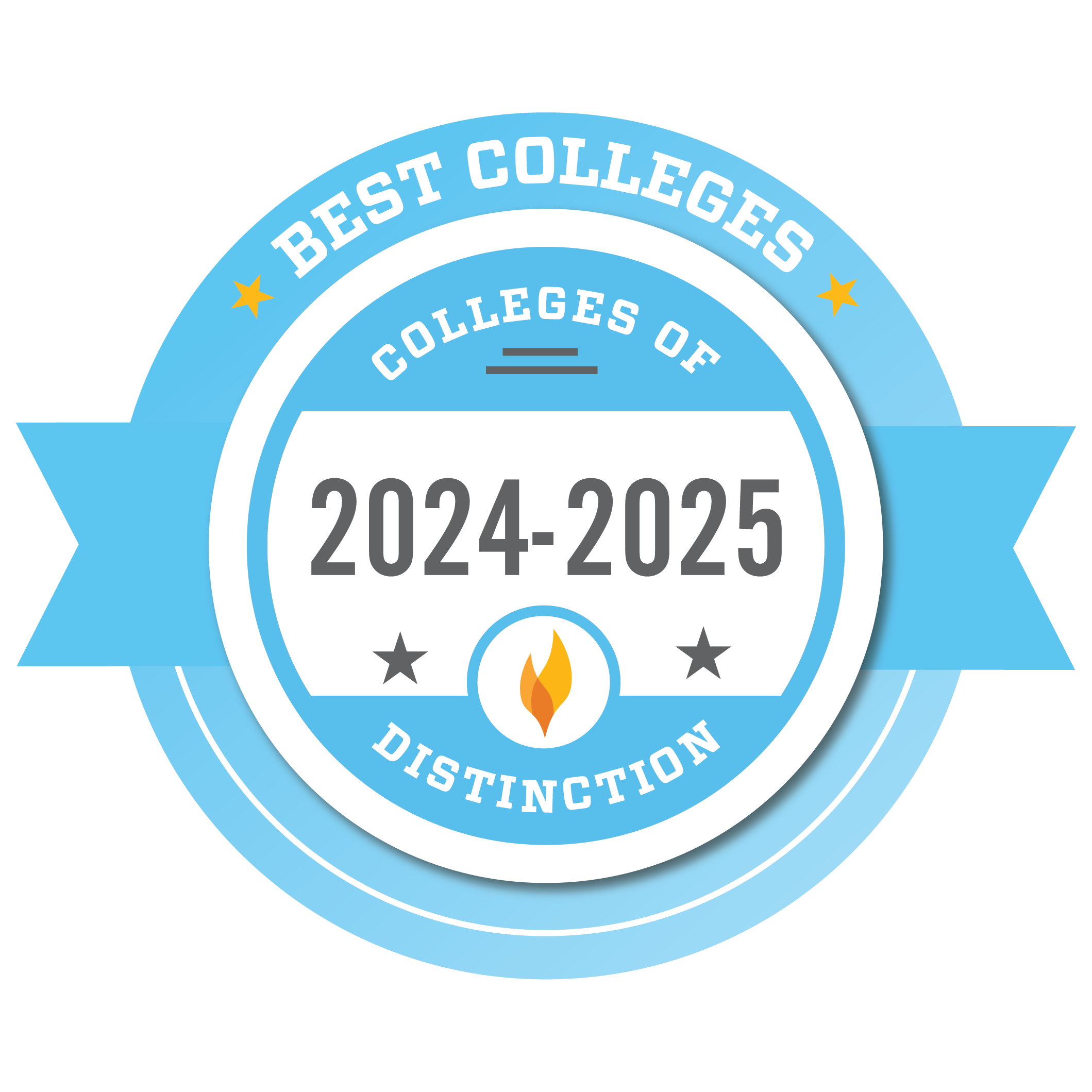 Colleges of Distinction logo for 2024 - 2025