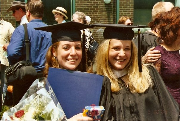 Catawba College Roommates and Friends Erin Justice ’03 and Rebecca Long ’03