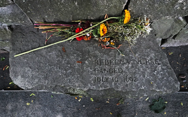 Rebecca Nurse Grave - Salem Witch Trial Memorial, 1992