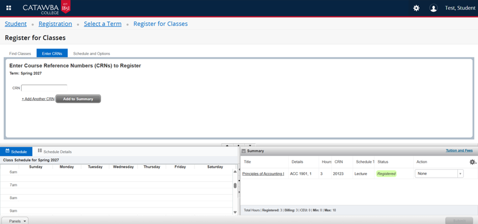 Register for Courses 4