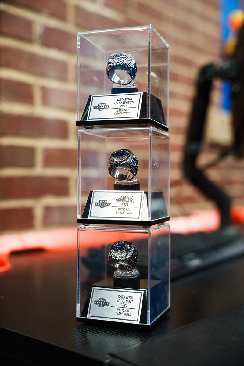 Catawba Esports Championship Rings