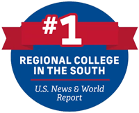 Ranked #1 Regional College in the South by US News & World Best Colleges